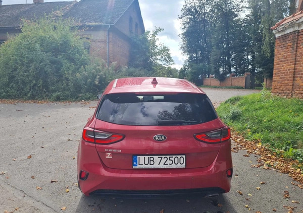 Kia Ceed cena 78500 przebieg: 70000, rok produkcji 2018 z Czaplinek małe 106